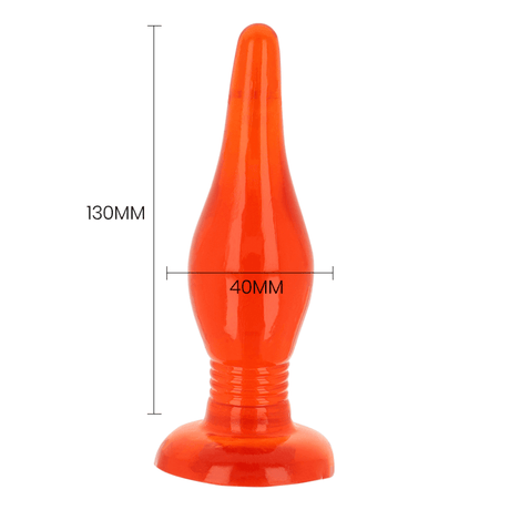 Baile - Roter Soft Touch Analstecker 14.2 cm