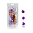 Analkette Streifen Lila 20 cm