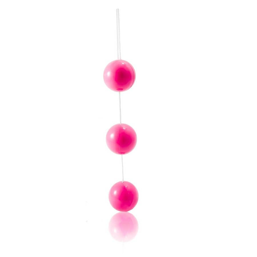 Baile - Streifen Rosa Analkugeln ABS