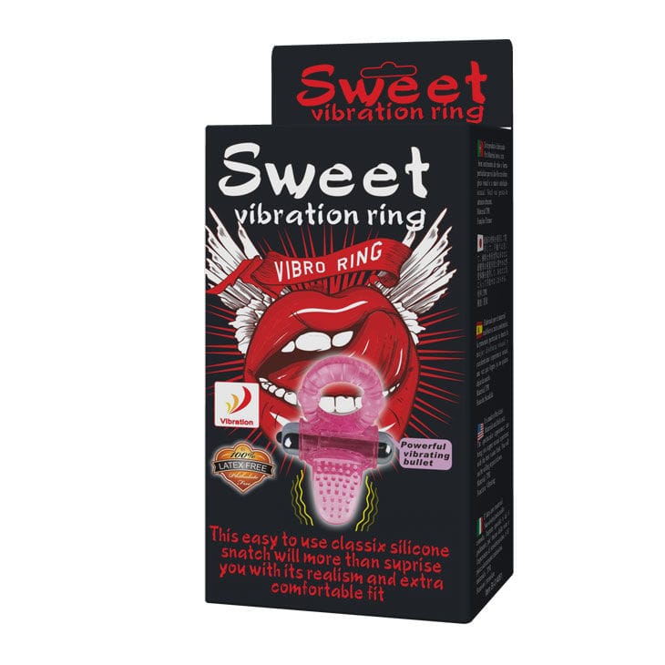 Baile - Sweet ABS 10 Rhythms Ring Rosa Vibrator Penisring