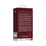 Ballknebel Ouch atmungsaktiv Schwarz oder Rot 62 x Ø 4,4 cm – Ansicht 10