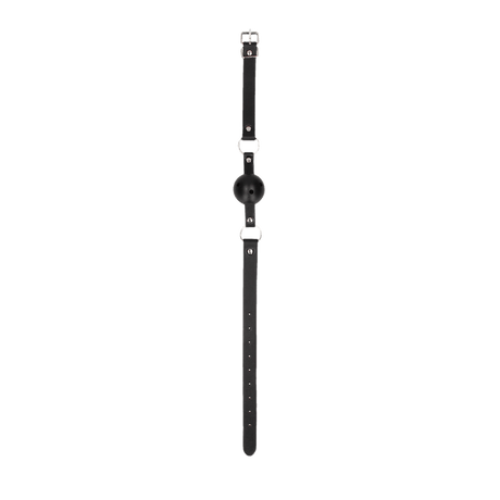 Ballknebel atmungsaktiv Schwarz 65 x Ø 4,5 cm – Ansicht 5