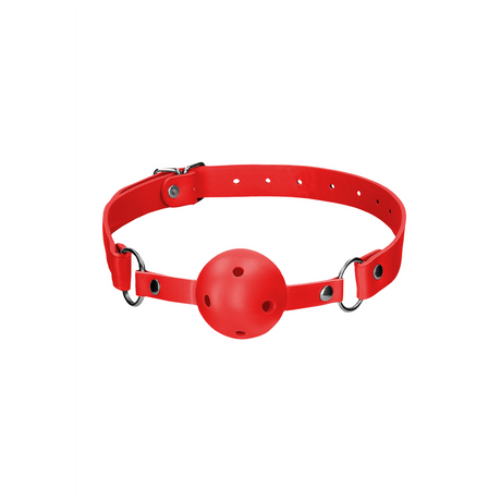 Ballknebel Rot 65 x Ø 4,5 cm