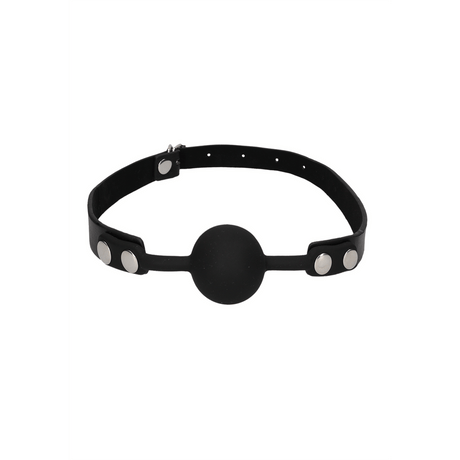 Ballknebel Silikon Schwarz 62 x Ø 4,2 cm – Ansicht 4