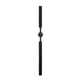 Ballknebel Ouch aus Silikon mit Klettverschluss Schwarz 62,5 cm – Ansicht 5