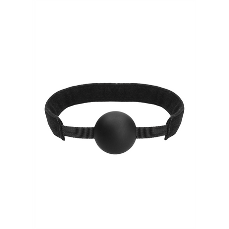 Ballknebel Silikon verstellbar Schwarz 62,5 cm – Ansicht 4