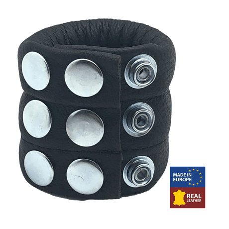 Ballstretcher aus Leder verstellbar 190 g Schwarz