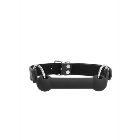Beißknebel Ouch aus Silikon Schwarz 12,5 x Ø 2 cm – Ansicht 4