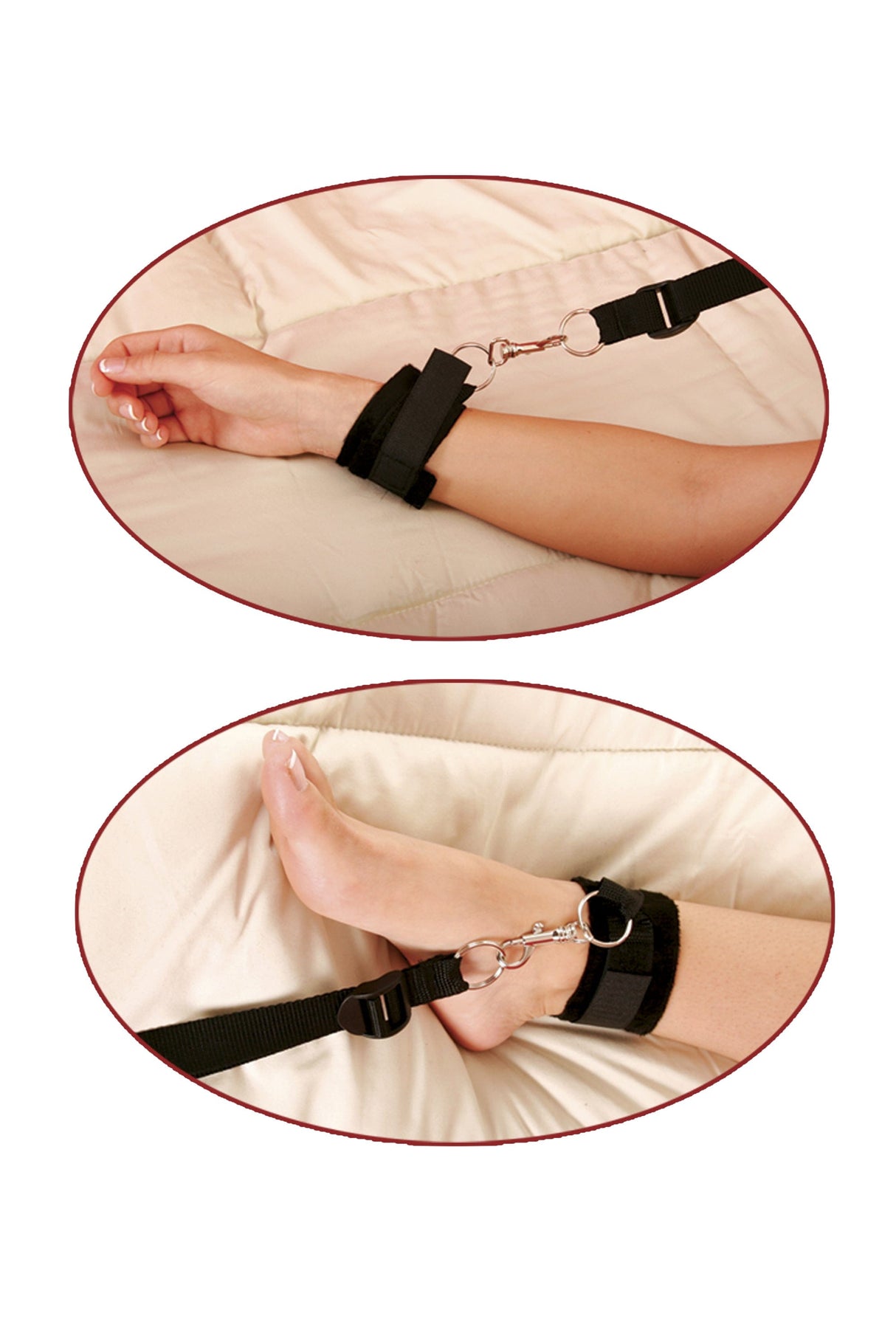 Bett Fessel-Set