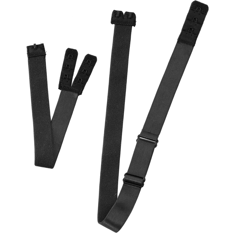 BH-Adapter für offenen Rücken Schwarz (3 Stück) – Ansicht 4