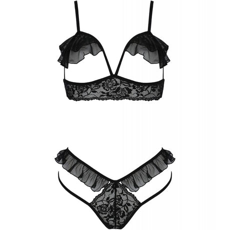 BH-Set Dolly-Set Zweiteilig Schwarz L/XL