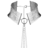 Bijoux - Désir Métallique Silbermetallische Halskette