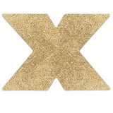Bijoux - Indiscrets Flash Cross Gold Nippelabdeckungen