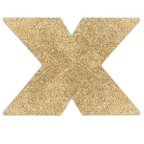 Bijoux - Indiscrets Flash Cross Gold Nippelabdeckungen