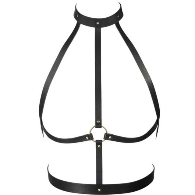 Bijoux Indiscrets Maze - H Harness Schwarz