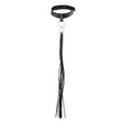 Bijoux Indiscrets Maze - Quasten-Choker Schwarz
