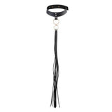 Bijoux Indiscrets Maze - Quasten-Choker Schwarz