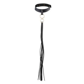 Bijoux Indiscrets Maze - Quasten-Choker Schwarz