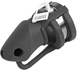 Birdlocked Silikon-Keuschheitsgürtel 11 x 3.2cm Schwarz