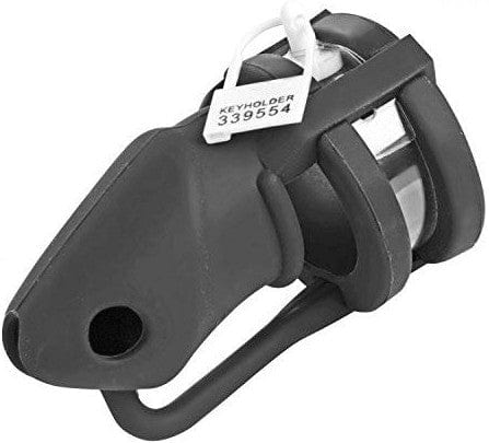 Birdlocked Silikon-Keuschheitsgürtel 11 x 3.2cm Schwarz