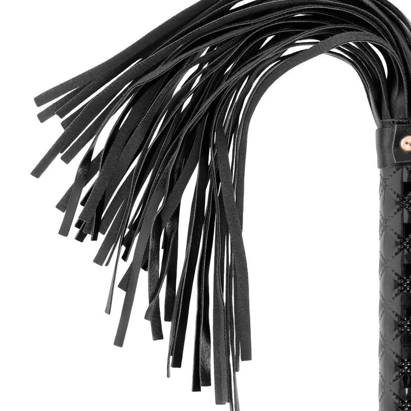 Black Edition Veganer Leder-Flogger