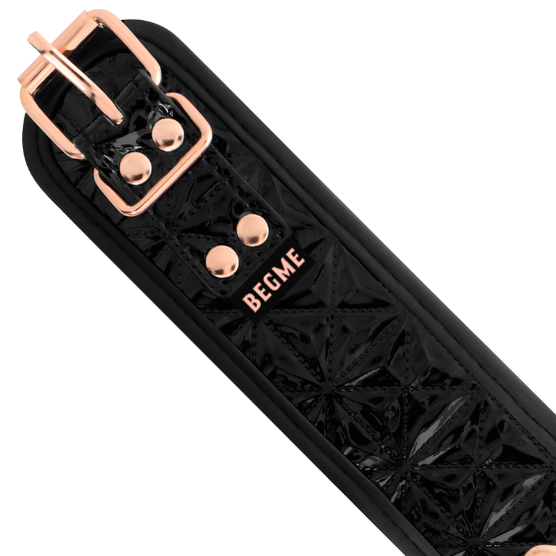 Black Edition Veganes Lederhalsband – Ansicht 6