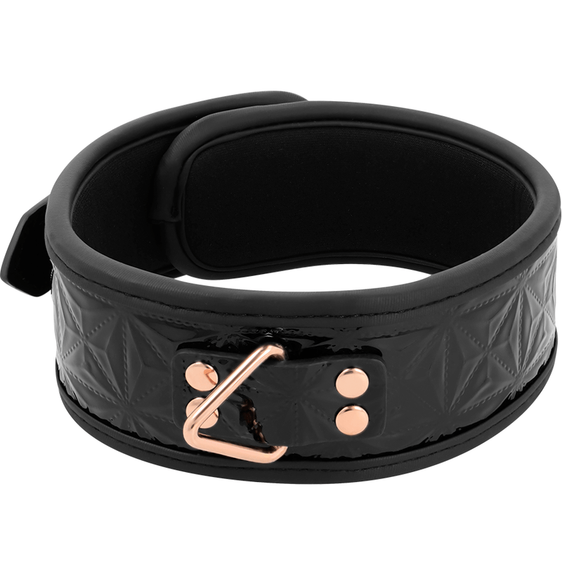 Black Edition Veganes Lederhalsband – Ansicht 3