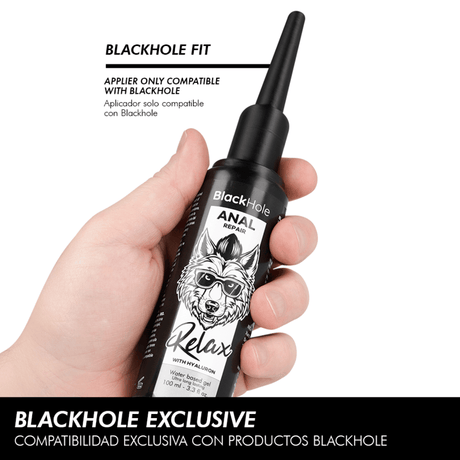 Black Hole - Analglättungsmittel-Applikator, Grösse L, 100 ml