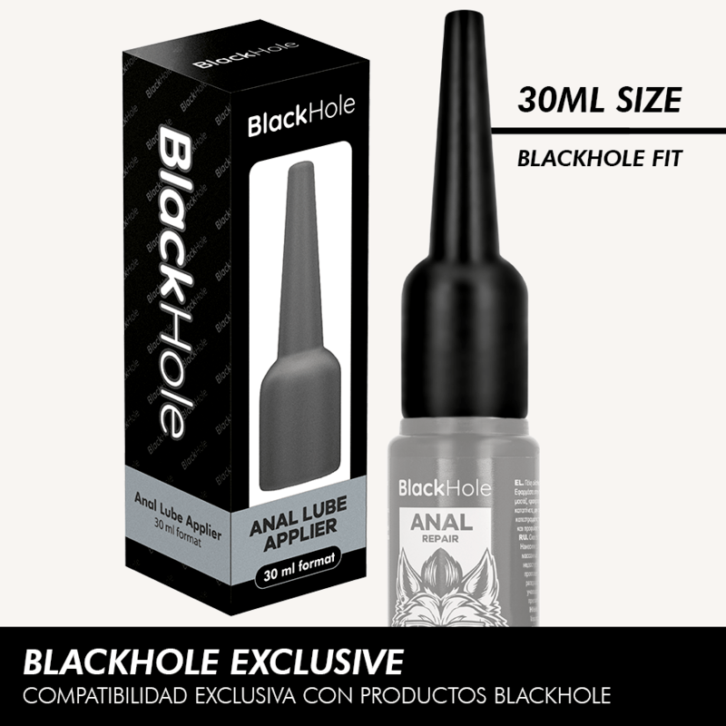 Silikon-Gleitgel Black Hole Analgleitmittel-Applikator S 30 ml