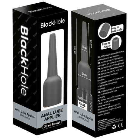 Black Hole - Analgleitmittelapplikator, Grösse S, 30 ml