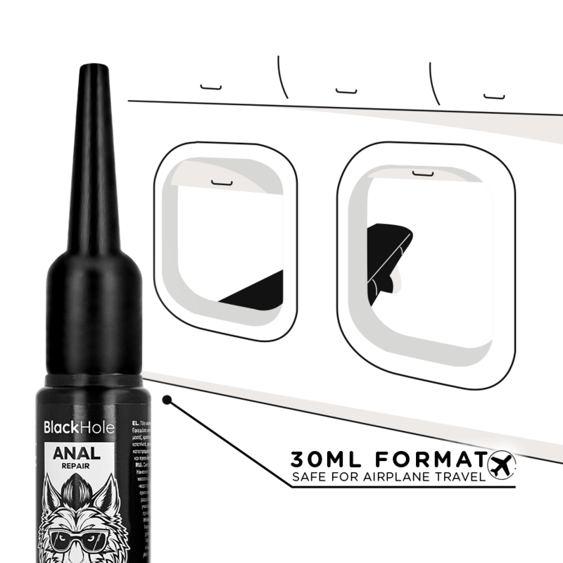 Silikon-Gleitgel Black Hole Analgleitmittel-Applikator S 30 ml.4