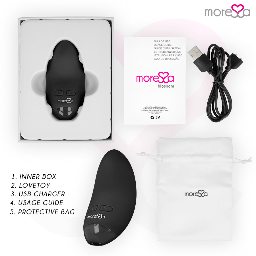 Blossom Vibrator Schwarz – Ansicht 6