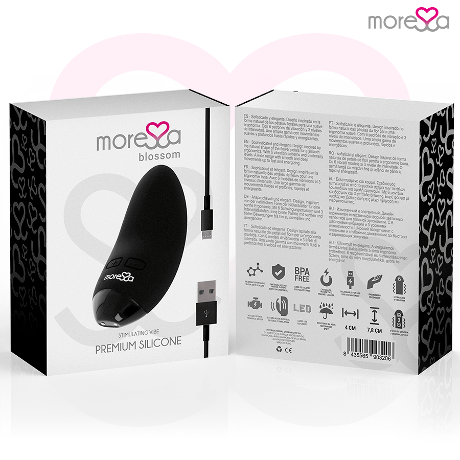 Blossom Vibrator Schwarz – Ansicht 7