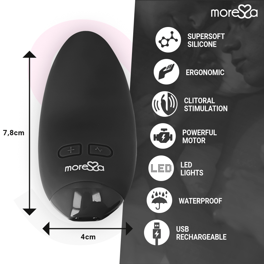 Blossom Vibrator Schwarz – Ansicht 4