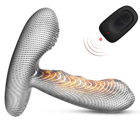 Bodi 9 x 3cm Vibrierender Prostata-Stimulator Grau