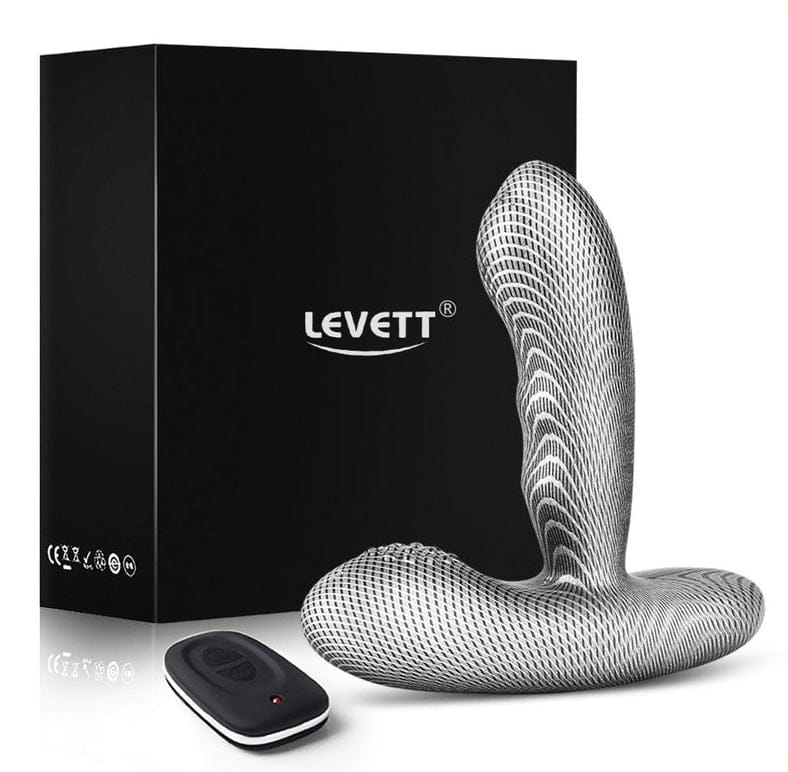 Bodi 9 x 3cm Vibrierender Prostata-Stimulator Grau