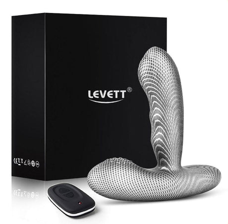 Bodi 9 x 3cm Vibrierender Prostata-Stimulator Grau