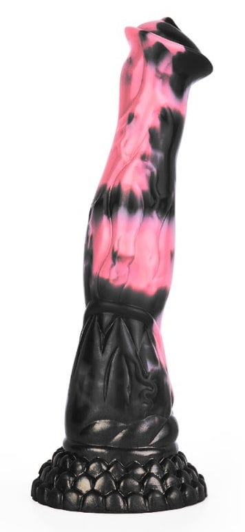 Bodulf Dildo 25 x 6cm Schwarz-Rosa