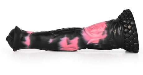 Bodulf Dildo 25 x 6cm Schwarz-Rosa