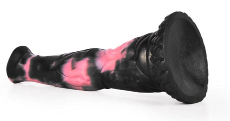 Bodulf Dildo 25 x 6cm Schwarz-Rosa