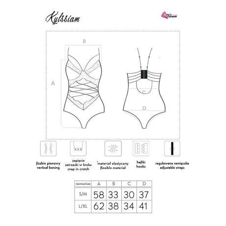 Body Fashion Kylssiam Lc 90613 Körper Schwarz