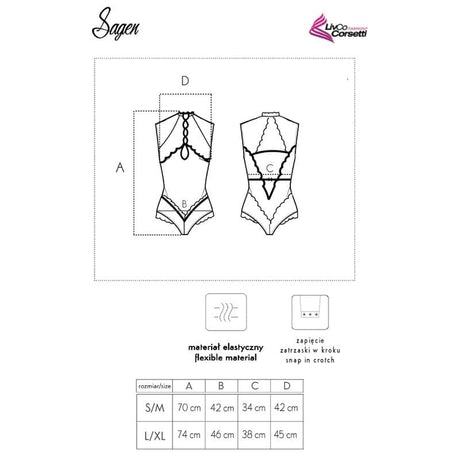 Body Fashion Sagen Lc 90694 Körper Schwarz