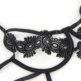 Body Teddy mit Spitzenträgern L/XL