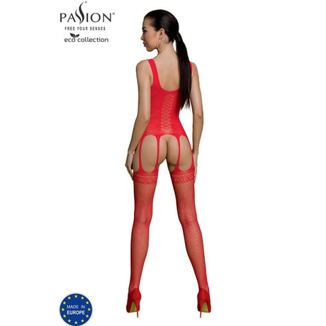 Bodystocking Eco Collection Bodystocking Eco Bs007 Rot