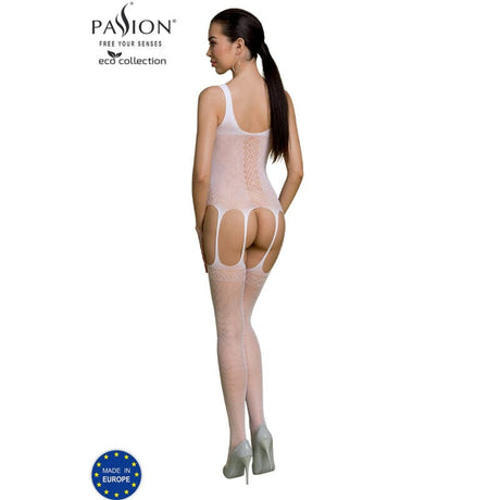 Bodystocking Eco Collection Bodystocking Eco Bs007 Weiss Weiß