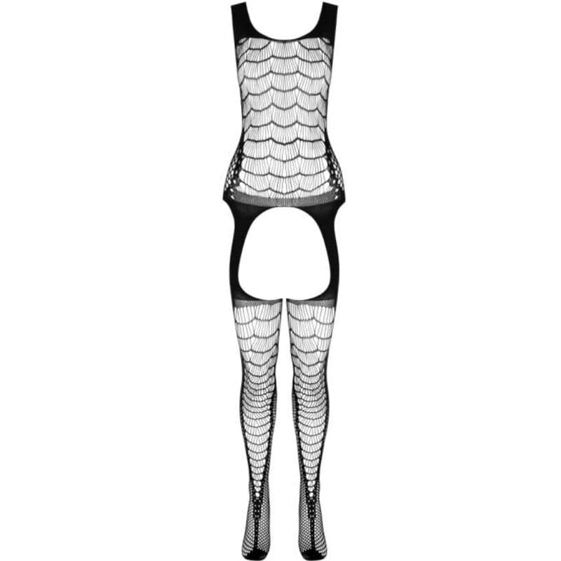 Bodystocking Schwarz Einheitsgröße Modell 10 – Ansicht 3