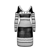 Bodystocking Schwarz Einheitsgröße Modell 11 – Ansicht 4