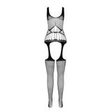 Bodystocking Schwarz Einheitsgröße Modell 12 – Ansicht 3