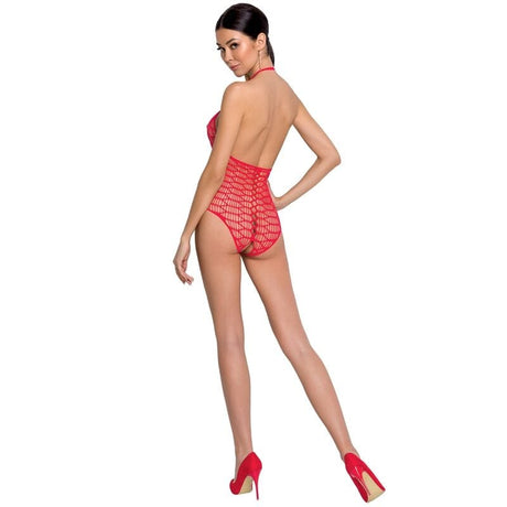 Bodystocking Woman Bs087 Roter Bodystocking Eine