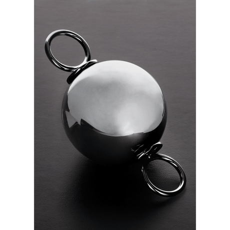Bondage-Eisschloss aus Edelstahl Silber 15 x 7 cm